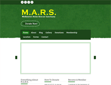 Tablet Screenshot of marsparrots.org